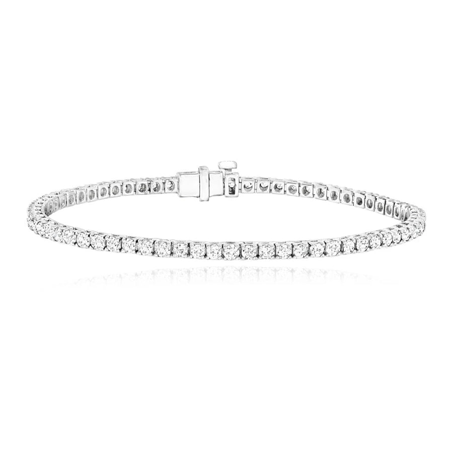 Lab Diamond Tennis Bracelet - 3CT