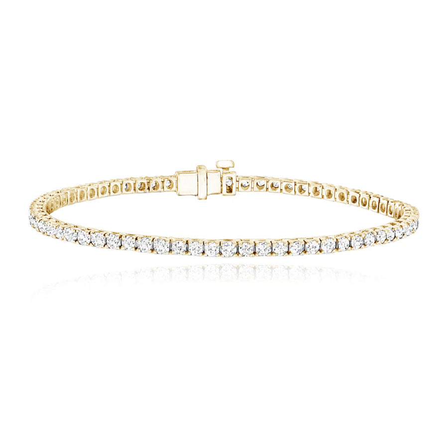 Lab Diamond Tennis Bracelet - 3CT