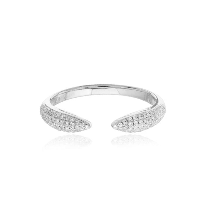 Pave Claw Ring