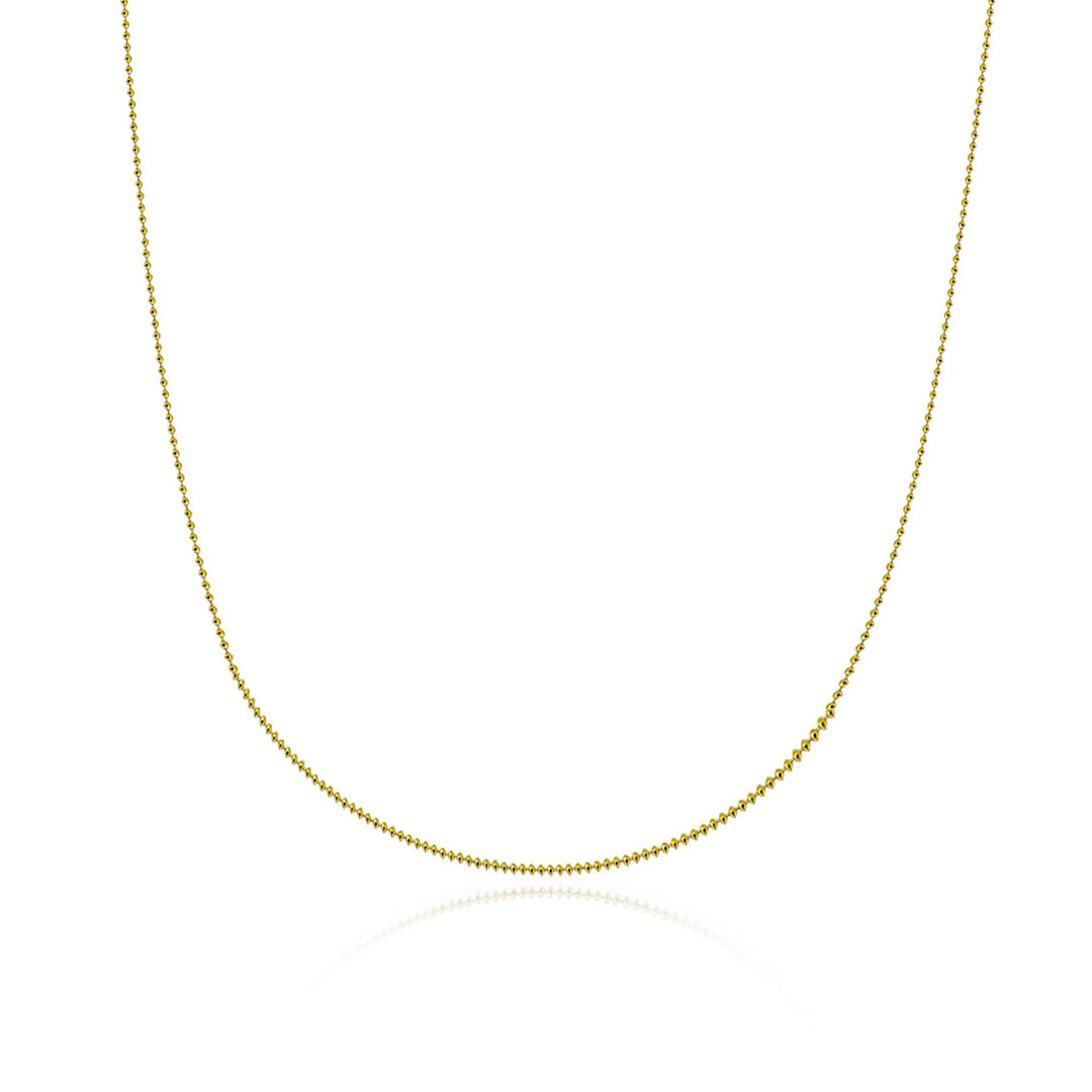 Petite Gold Ball Chain