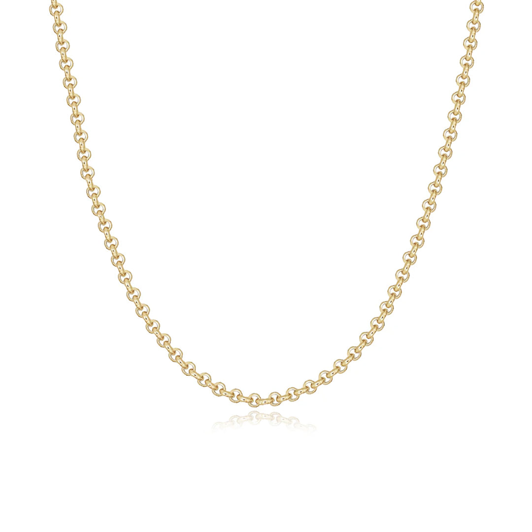 Petite Rolo Gold Chain